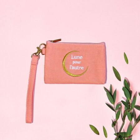 Pochette Imperméable Rose Poudré