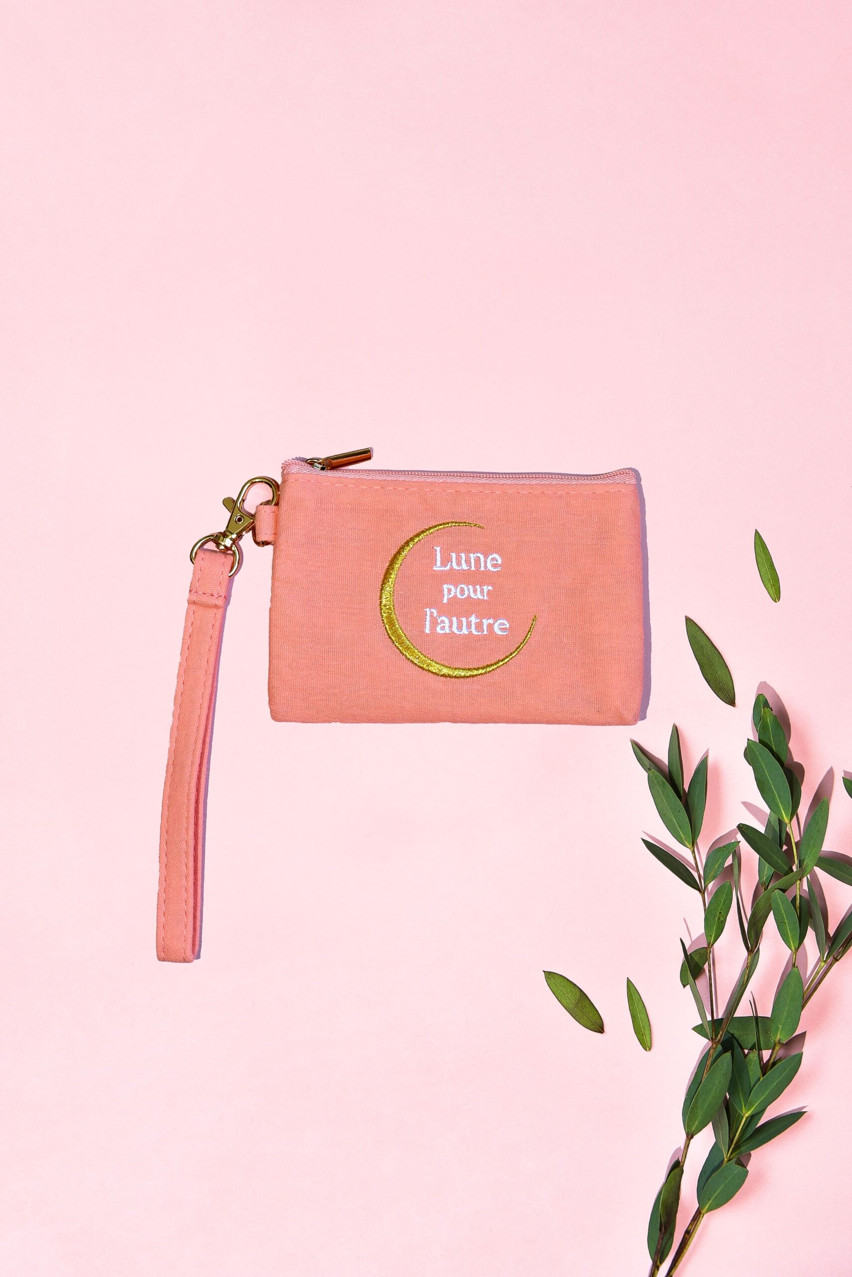 Pochette Imperméable Rose Poudré