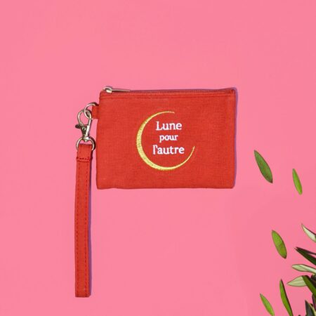 Pochette Imperméable Rouge Grenade