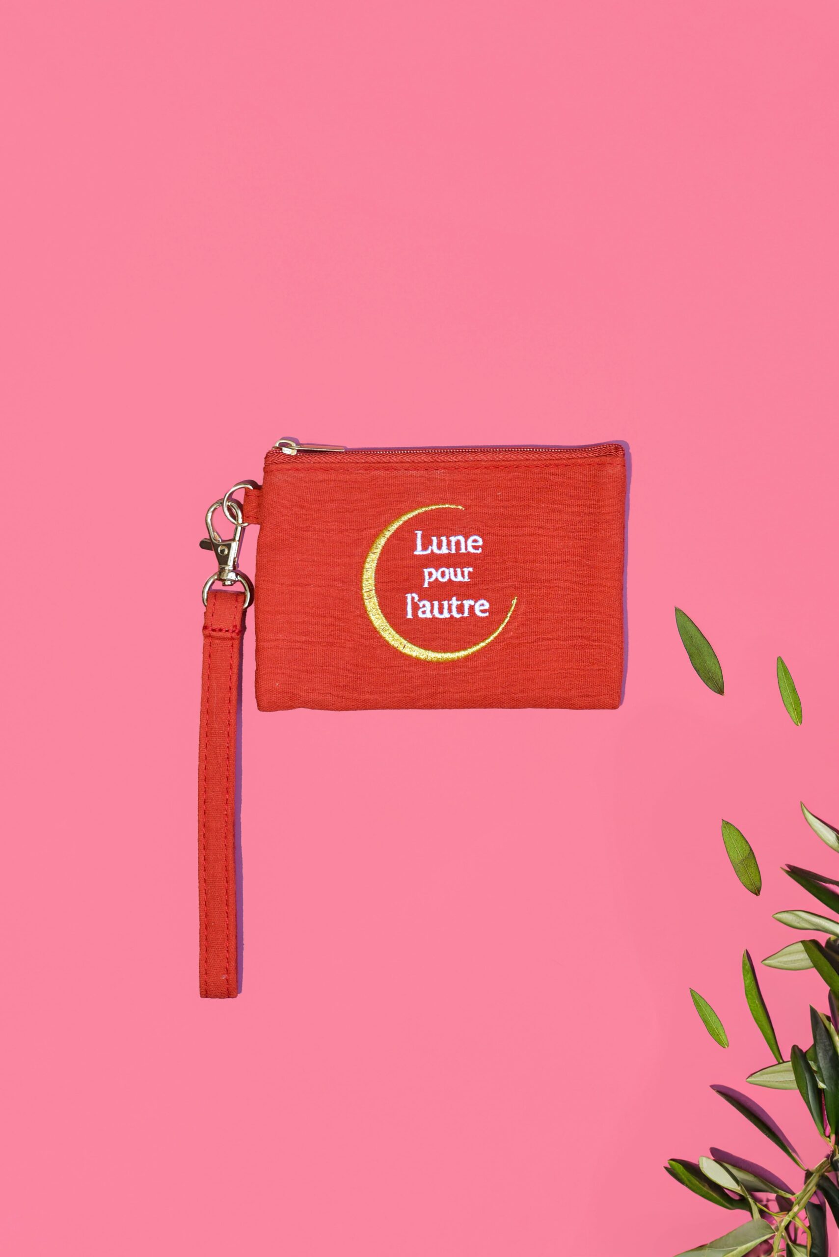 Pochette Imperméable Rouge Grenade