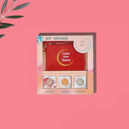 Kit Voyage - Avec pochette rouge Grenade