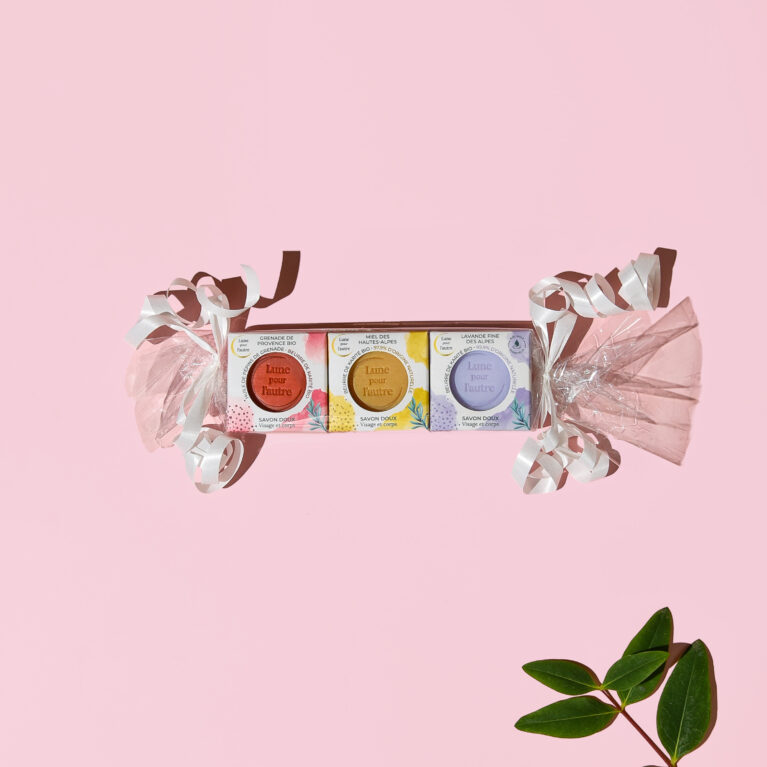 Papillote de 3 mini-savons - l’idée cadeau parfaite 🎁✨